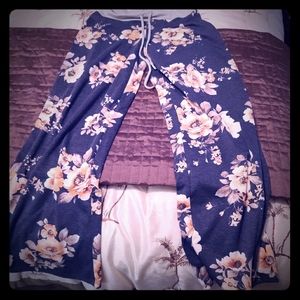 Floral lounge pants